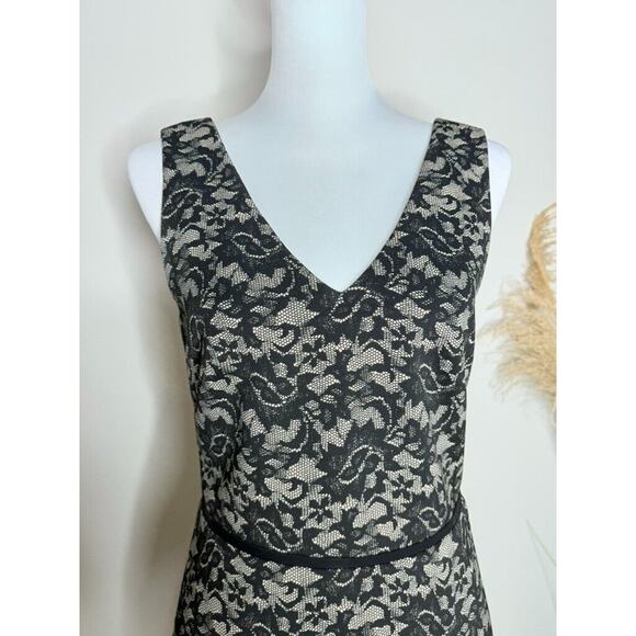 Nicole Miller Artelier USA 6 Floral Black Witchy Flare ALine Lolita VTG Anthro - Picture 3 of 7